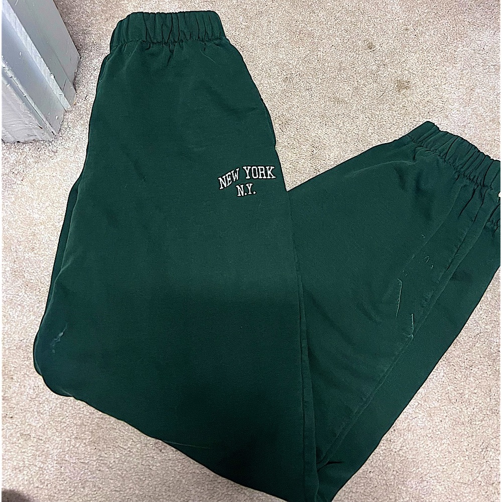army green sweatpants